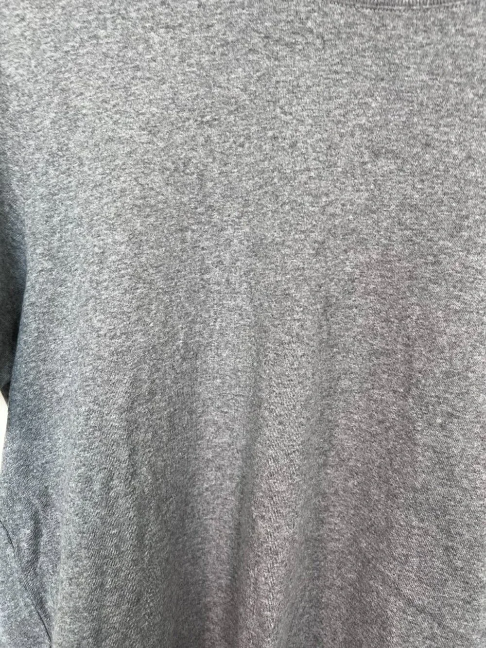 Everlane Men’s Premium Cotton Crew Neck Tee Heathered Gray Size Medium - Picture 3 of 6
